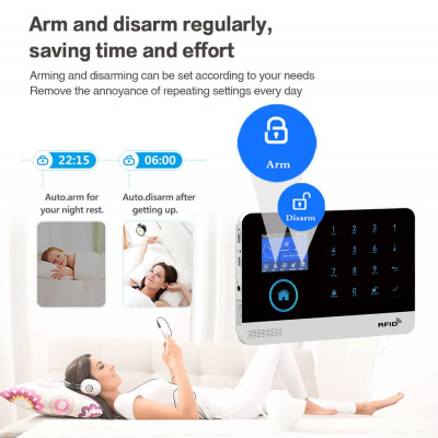 Sistema de alarma de seguridad para el hogar, Detector de Sensor de movimiento Compatible con Alexa, WIFI, GSM, inalámbrico, aplicación Tuya Smart Life, nuevo - AliExpress 44