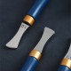 Buy Leather Arch Edge Sector Shallow Groove Edges Crimper Cold And Hot Pressure Line Punch Embedding Thread Leather Tool 1.0-2.5mm