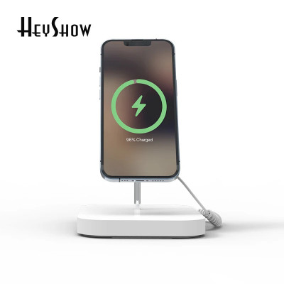 Anti-Theft Mobile Phone Display Stand with Wireless Charging Built-In Burglar Alarm New Security Feature for All Devices - AliExpress 30