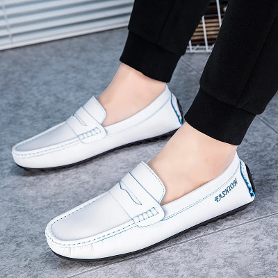 Mocasines de cuero sintético de alta calidad para hombre, zapatos planos ligeros para conducir, talla 45, gran oferta, Otoño, 2020 - AliExpress 322