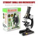 Microscope Kit Laboratory Home School Science Educational Toys Kids HD Science Education Biological Microscope - AliExpress 1420