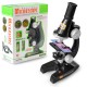 Microscope Kit Laboratory Home School Science Educational Toys Kids HD Science Education Biological Microscope - AliExpress 1420