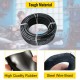 Buy Hydraulic Hose 100m Oil Pipe Hydraulic Hose Maximum Pressure 5000psi Inner/Outer Diameter 0.97/1.9cm Hydraulic Pressure Hose for Transferring Gasoline Hydraulic Oil