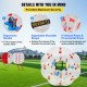 Koop 1,2 m Bubble Ball PVC-bumperballen Bumper scharnierend