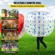 Buy Bubble Soccer Bubble Ball Zorb Ball Inflatable Ball Giant Inflatable Balls Bubble Ball Bubble Football 1.2 M Transparent with Blue Dot with Handles