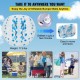 Buy Bubble Soccer Bubble Ball Zorb Ball Inflatable Ball Giant Inflatable Balls Bubble Ball Bubble Football 1.2 M Transparent with Blue Dot with Handles