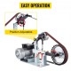 Buy Belt Sander with 3 50 x 2082 mm Belts, Electric Belt Sander with Pure Copper Motor Constant Speed 2800 r/min, 1500 W Polishing Grinder Sander for Polishing Tools