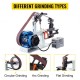 Buy Belt Sander, 1500W Electric Belt Sander with Pure Copper Motor, Variable Speed 0-2800 r/min, Belt Size 5 x 208 cm, Sander Polisher Grinder for Polishing Tools