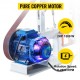 Buy Belt Sander, 1500W Electric Belt Sander with Pure Copper Motor, Variable Speed 0-2800 r/min, Belt Size 5 x 208 cm, Sander Polisher Grinder for Polishing Tools