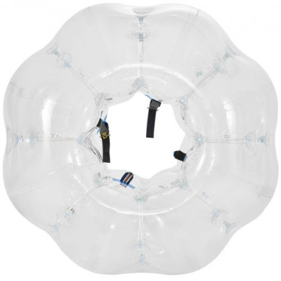 Bubble Soccer Pelota de Burbuja Zorb Ball Bola Inflable Pelotas Hinchables Gigantes Bubble Ball Bubble Football 1.5 M Transparente con Manijas