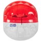 Bubble Soccer Pelota de Burbuja Zorb Ball Bola Inflable Pelotas Hinchables Gigantes Bubble Ball Bubble Football 1.5 M Transparente y Rojo con Manijas