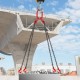 Buy Leg Lifting Chains 11,000 lbs 1.5m Chain Sling G80 Alloy Steel Chain Hoist for Lifting or Moving Loads in Various Industries, Machinery, Factories, Warehouses