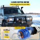 Buy Electric Winch 6123.5kg, 12V Electric Winch, 27m Heavy Duty Steel Rope, Electric Winch, Electric Hoists with Wireless Remote Control and 4.85kW Motor