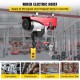 Buy Electric Hoist New 1500lbs Mini Electric Hoist Overhead Crane Garage Lifting Winch Remote Control