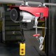 Buy Electric Hoist New 1500lbs Mini Electric Hoist Overhead Crane Garage Lifting Winch Remote Control