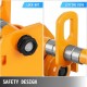 Buy Heavy Duty Push Beam Trolley, 1T Push Capacity I-Beam, Manual Steel Beam Crane, Yellow Push Lifting Trolley, for Warehouses, Garages and Factories