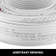 Buy Underfloor Heating Pipe 200 m, Pex to Pex Aluminum Pipe Temperature 10 ~ 95 ℃, Pex to Pex Pipe, Multilayer Pipe Oxygen-Heating Pipe for Underfloor Heating White Color