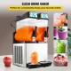 Comprar Máquina de Granizados 2x12L Máquina de Slushie 2300W Máquina de Margarita bebida congelada Máquina de granizado 16°F a 32°F Frozen Slushy Maker Máquina de bebida congelada comercial y doméstica