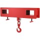 Buy Forklift Loading Hook, 2000kg Capacity Forklift Loader Hooks, Width x Height 26" x 8" Winch Lifting Crane, Hook Size 8.1" x 3" - 4"