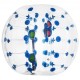 Comprar Pelota de fútbol con forma de burbuja de Burbuja Zorb Bola inflable Pelotas hinchables Gigantes de fútbol con forma de burbuja 1,5m Punto Rojo y Azul