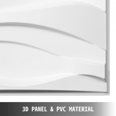 VEVOR Paneles Decorativos Paneles 3D de PVC Pared Revestimiento de Paredes Panel Pared Impermeable 3D Revestimiento de Paredes 3D Ladrillo 3D Adhesivo