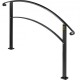 Buy Stair Handrails Stair Railings for 3 Step Stairs Black Wrought Iron Handrail