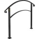 Buy Stair Handrails Stair Railings for 3 Step Stairs Black Wrought Iron Handrail