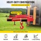 Buy Forklift Loading Hook Max Lifting 3000kg Forklift Loader Hook Forklift Fork Width 360mm Winch Lifting Crane for Warehouses and Manufacturers, Red