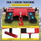 Buy Forklift Loading Hook Max Lifting 3000kg Forklift Loader Hook Forklift Fork Width 360mm Winch Lifting Crane for Warehouses and Manufacturers, Red