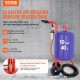 Koop 40L zandstraalmachine, professionele Aena zandstraalmachine 60-125 PSI, met 3 m accessoires, zandstraalmachine om verf of roest van apparatuur te verwijderen