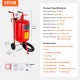 Buy 40L Sandblasting Machine, Professional Sandblaster 60-125 PSI, with 3m Accessories, Sandblaster for Removing Paint or Rust from Equipment