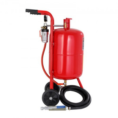 Máquina Chorro de Arena 40L, Arenadora Chorro de Aena Profesional 60-125 PSI, con Accesorios 3 m, Chorreadora de Arena para Eliminar Pintura u Óxido de Equipos