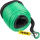 Comprar Cuerda de cabrestante sintética verde de 5/16 pulgadas x 100 pies, cabrestante de cable, cuerda de remolque para coche con funda