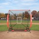 Comprar Red de Entrenamiento de Béisbol de Softbol de 60" x 60" Red de Lanzamiento de Béisbol Portátil con Soporte para Golpear el Objetivo y Bolsa de Transporte para Lanzador y Receptor al Aire Libre