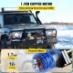 Buy Electric Winch, 12V Electric Winch Steel Rope 42.7ft/13m Electric Winch 62 x 36 x 27cm Electric Winch Electric Hoists with Wireless Remote Control