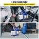 Buy Vacuum Pump 9CFM 1HP JB 220V 50Hz Single Stage Vacuum Pump 15 Micron 1,720rpm 1/4" 3/8" SAE Refrigeration Vacuum Pump for Home Air Conditioning Car Maintenance