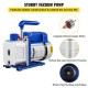 Buy Vacuum Pump 9CFM 1HP JB 220V 50Hz Single Stage Vacuum Pump 15 Micron 1,720rpm 1/4" 3/8" SAE Refrigeration Vacuum Pump for Home Air Conditioning Car Maintenance