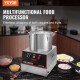 Buy Multifunction Kitchen Mixer 750W 6.6L Capacity Stainless Steel Electric Chopper Food Processor for Vegetables Fruits Culinary Preparation Restaurant Hotel Kitchen