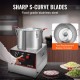 Buy Multifunction Kitchen Mixer 750W 6.6L Capacity Stainless Steel Electric Chopper Food Processor for Vegetables Fruits Culinary Preparation Restaurant Hotel Kitchen