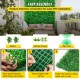 Buy Artificial Boxwood Panels 12 Pcs Artificial Plant Hedge Screen 20x20 Inch Artificial Grass Wall Backdrop Decoration for Fence Wall Patio Garden Walkway Outdoor Indoor