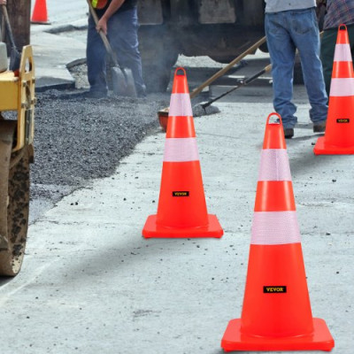 VEVOR Conos de seguridad Conos de tráfico 10 x 28