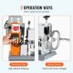 Buy Cast Iron Automatic Wire Stripping Machine 370W Motorized Electric Wire Stripper 1.5-36mm 27m/min Wire Stripper with Extra Hand Crank 11 Channels for Copper Scrap Recycling