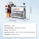 Buy Cast Iron Automatic Wire Stripping Machine 750W Motorized Electric Wire Stripper 1.5-32mm 30m/min Wire Stripper with Extra Hand Crank 10 Channels for Copper Scrap Recycling