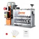 Buy Cast Iron Automatic Wire Stripping Machine 750W Motorized Electric Wire Stripper 1.5-32mm 30m/min Wire Stripper with Extra Hand Crank 10 Channels for Copper Scrap Recycling