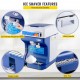 Buy Ice Crusher Automatic Electric Ice Crusher 250W Snow Cone Machine Ice Cream Maker Ice Cream Maker