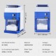 Buy Commercial Ice Crusher Machine 120kg/h Electric Ice Crusher 650W Commercial Ice Crusher 4 Stainless Steel Blades ABS Body