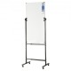 Buy Rolling Magnetic Whiteboard 48" x 24" Double Sided Mobile Whiteboard Dry Erase Board with Reversible Whiteboard Stand 360° Adjustable Height with 3 Markers 1 Eraser