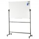 Buy Rolling Magnetic Whiteboard 122x91.5 cm Double Sided Mobile Whiteboard Dry Erase Board with Reversible Whiteboard Stand 360° Adjustable Height with 3 Markers 1 Eraser