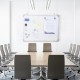 Koop Magnetisch whiteboard 46 x 61 cm Droog uitwisbaar whiteboard Aluminium frame Eenvoudige wandmontage met 2 markers 1 gum 6 magneten voor presentaties Werk Kantoor School