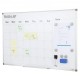 Koop Kalenderbord 91,5 x 61 cm Magnetisch droog uitwisbaar bord 2 in 1 Maandelijks plannerbord voor muur Aluminium frame met 2 markers 1 gum 6 magneten voor planning